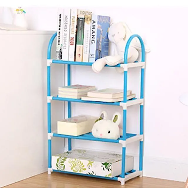 Multi-Layer Shoe Rack with Steel Pipes