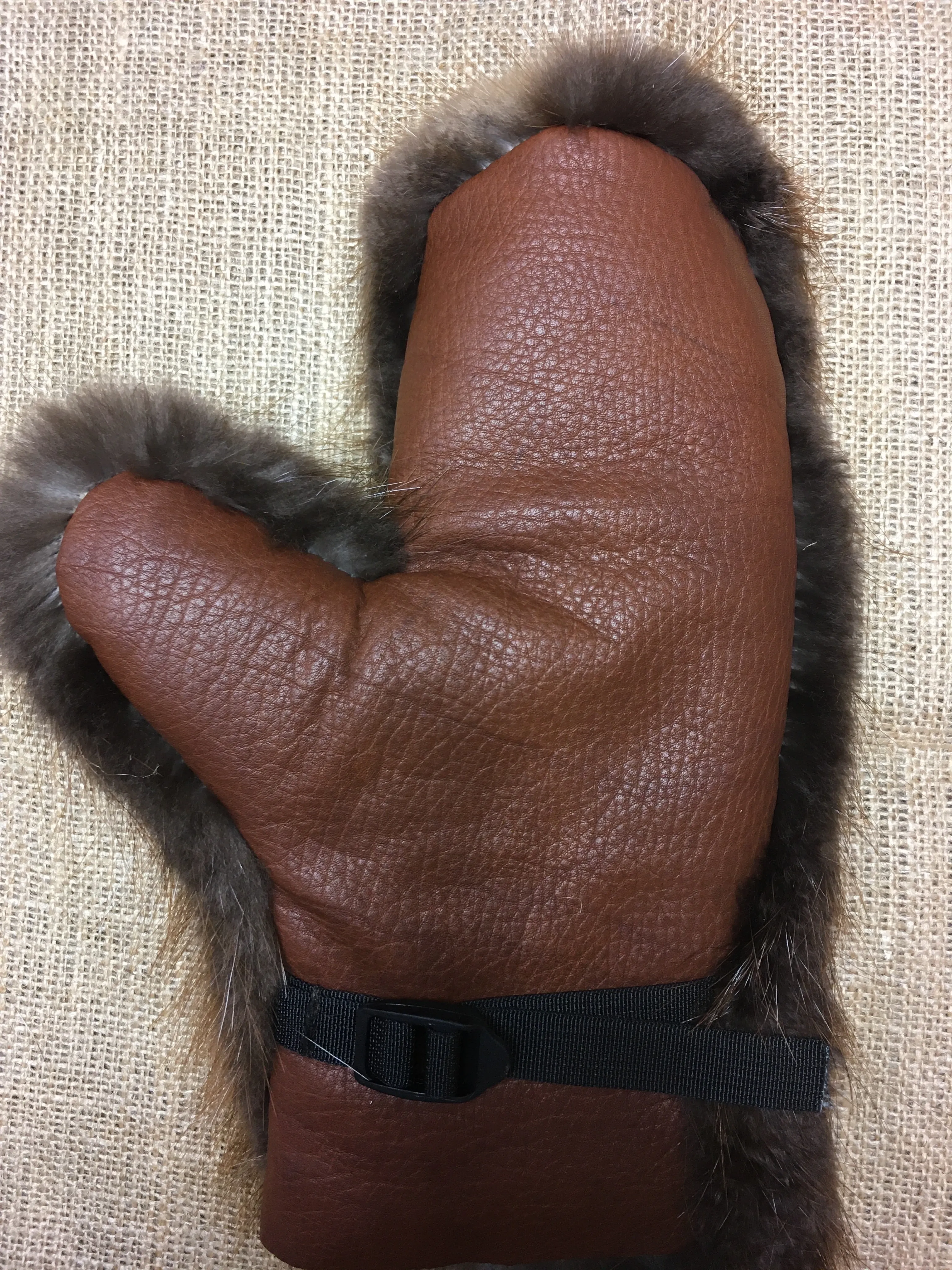 Natural Hide Mittens - DIY Kit