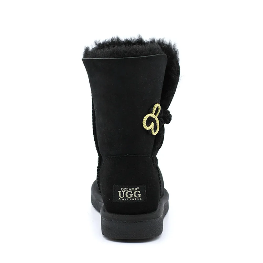 Oriental Medium Ugg Boot - Black