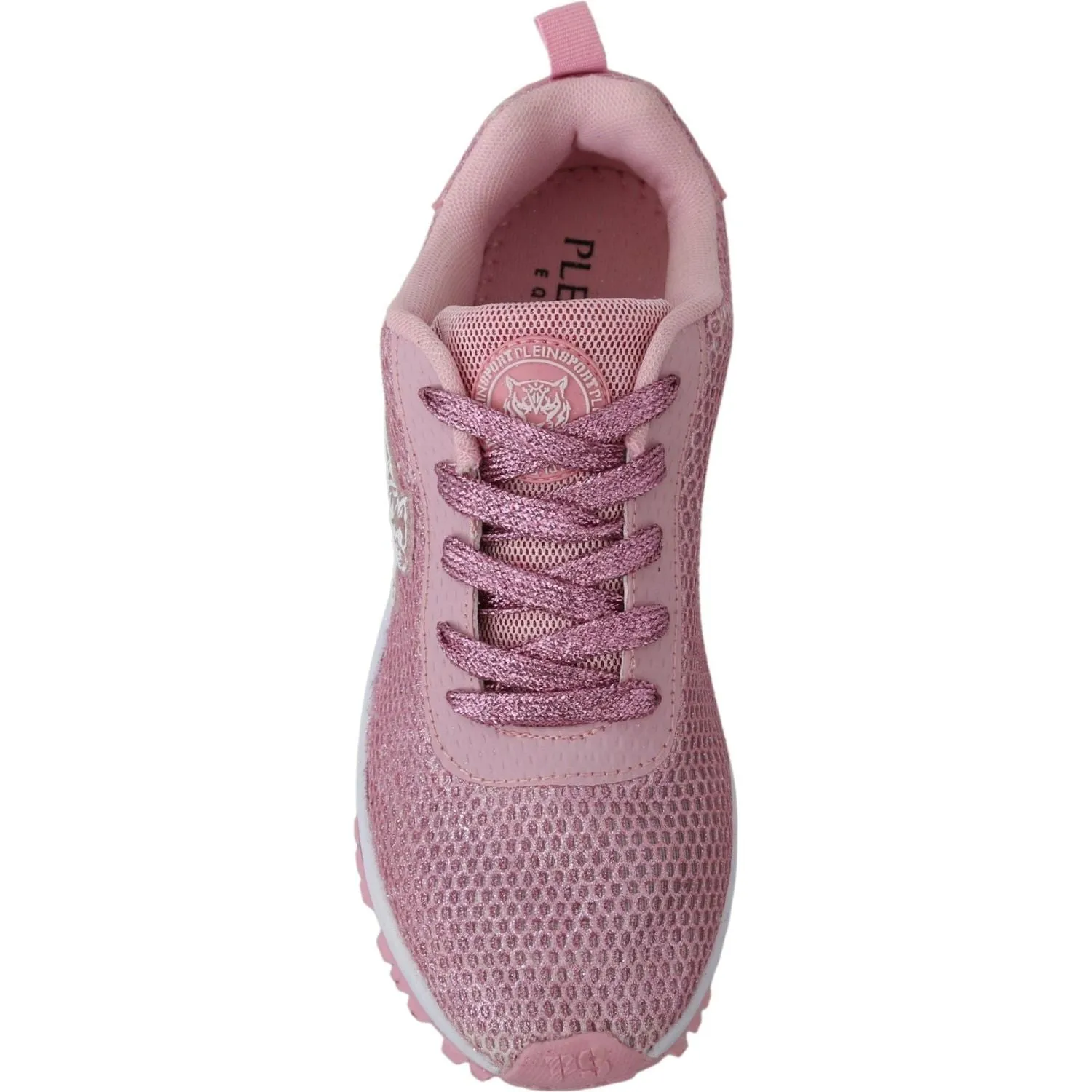 Plein Sport Chic Powder Pink High-Craft Sneakers