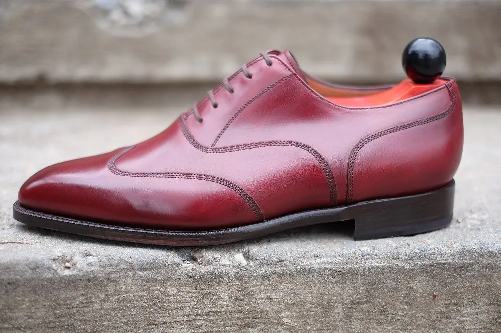 Pullman - MTO - Burgundy Calf - LPB Last - Single Leather Sole