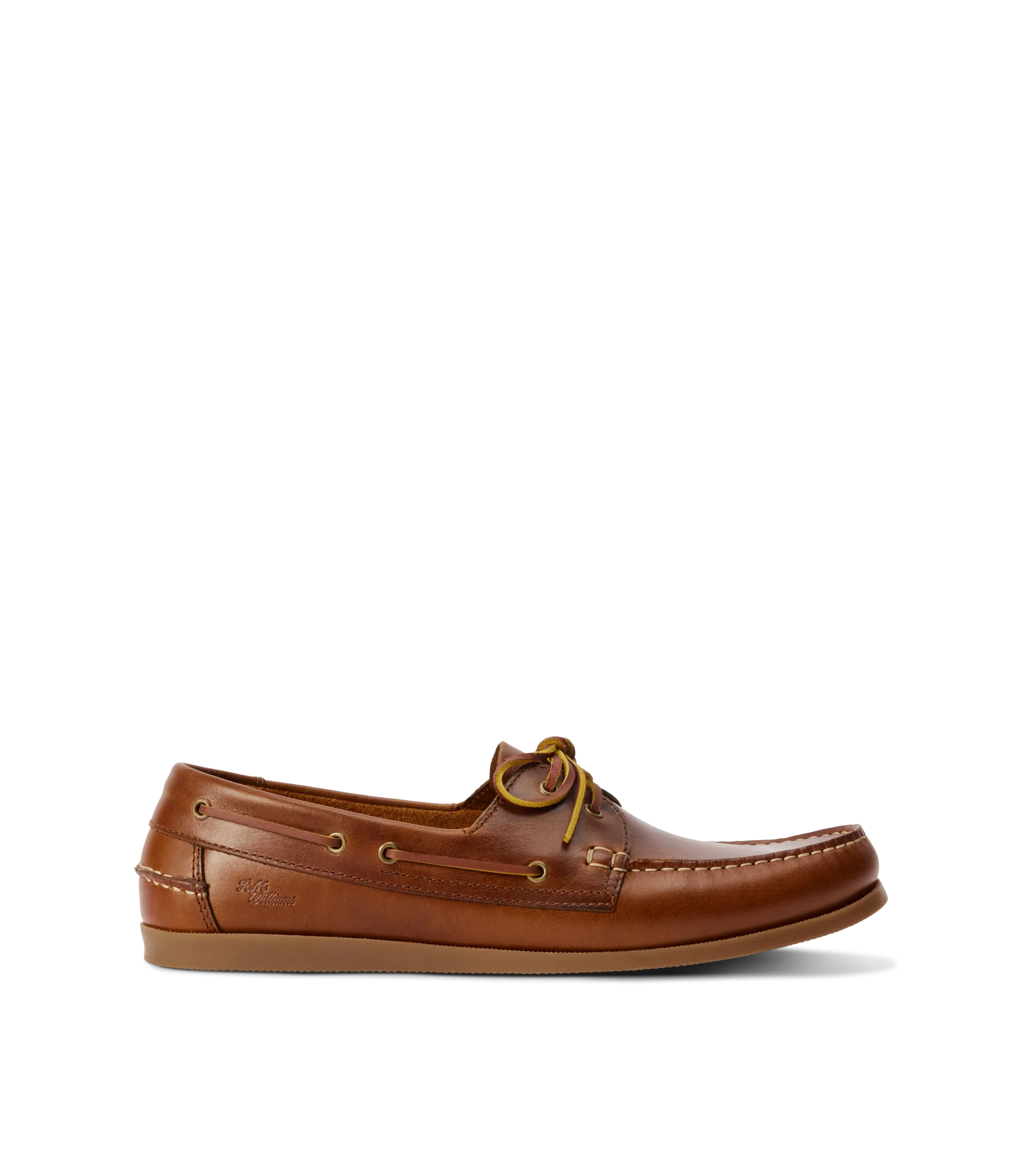 R.M.Williams - Islet Leather Moccasin Boat Shoe - Tan