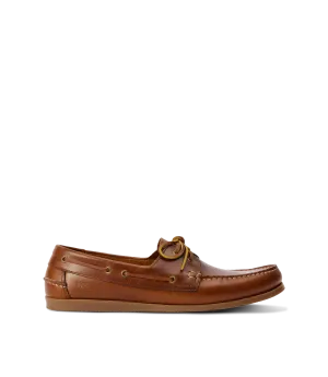 R.M.Williams - Islet Leather Moccasin Boat Shoe - Tan