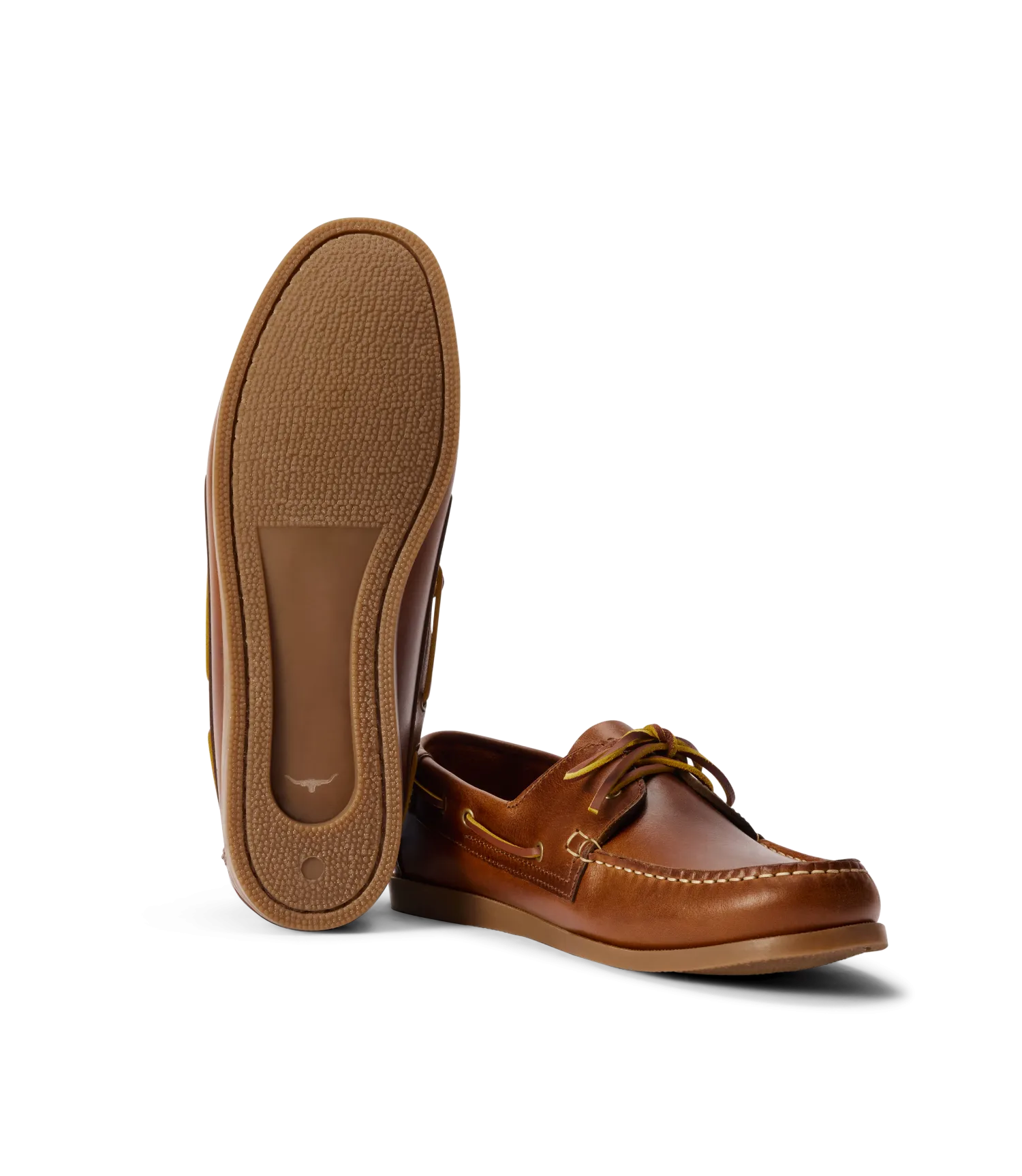 R.M.Williams - Islet Leather Moccasin Boat Shoe - Tan