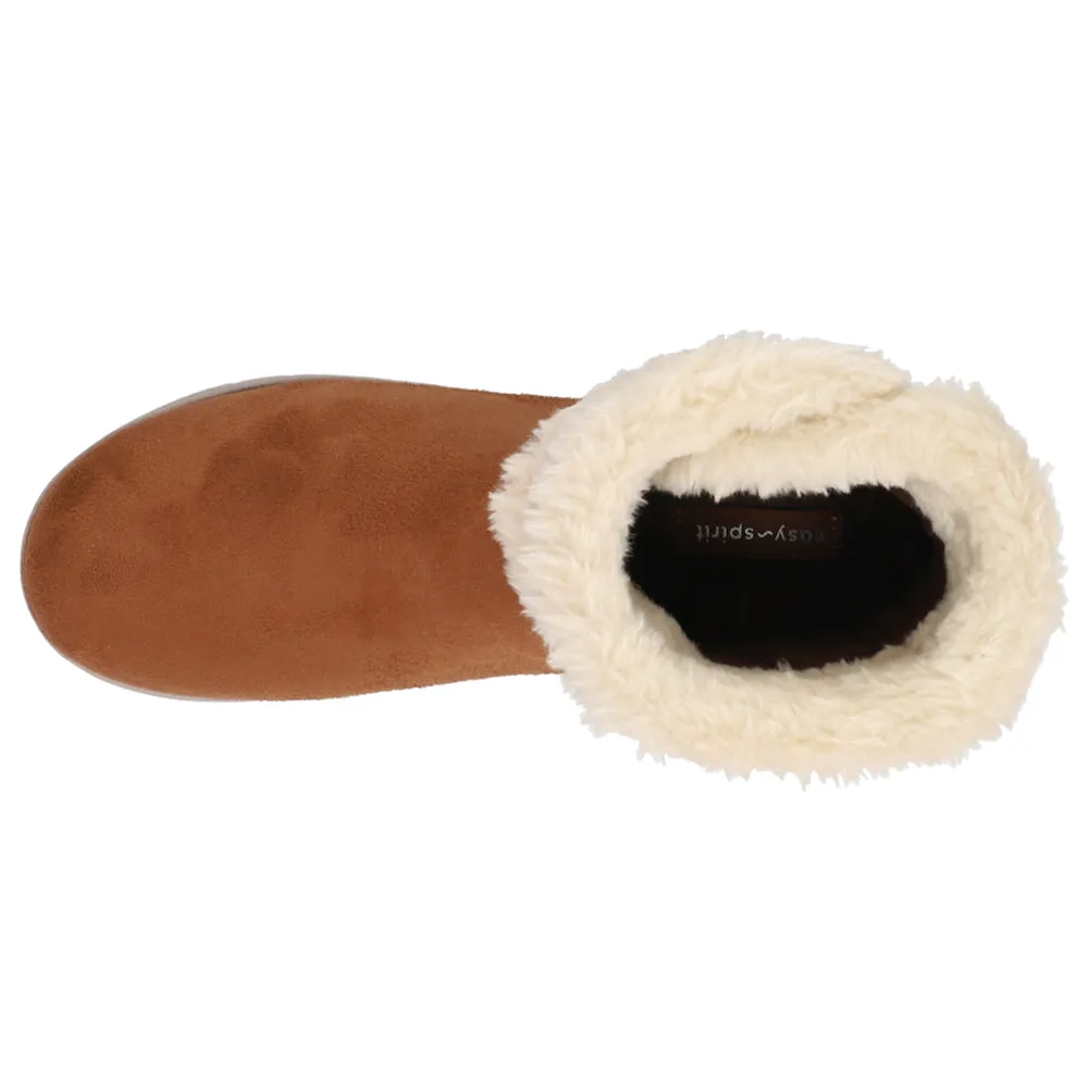 Snowy Slipper Boots