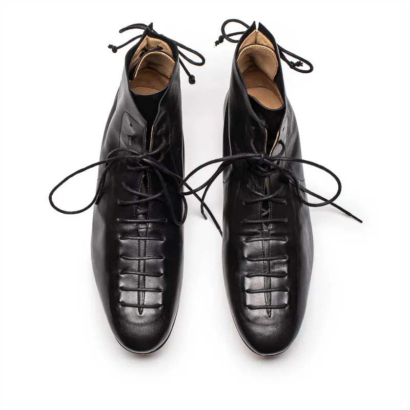 SS24 MAGRITTE Smoke | Leather Boots