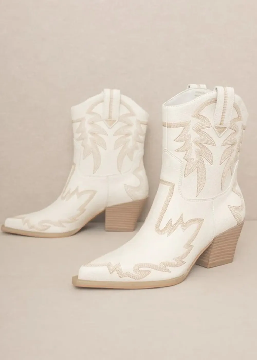 Take It Easy Embroidered Cowboy Boots