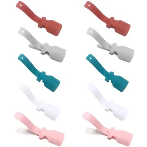 US 10-20 Pcs Helper Portable Sock Slider Short Lifting Easy Off Plastic Shoehorn