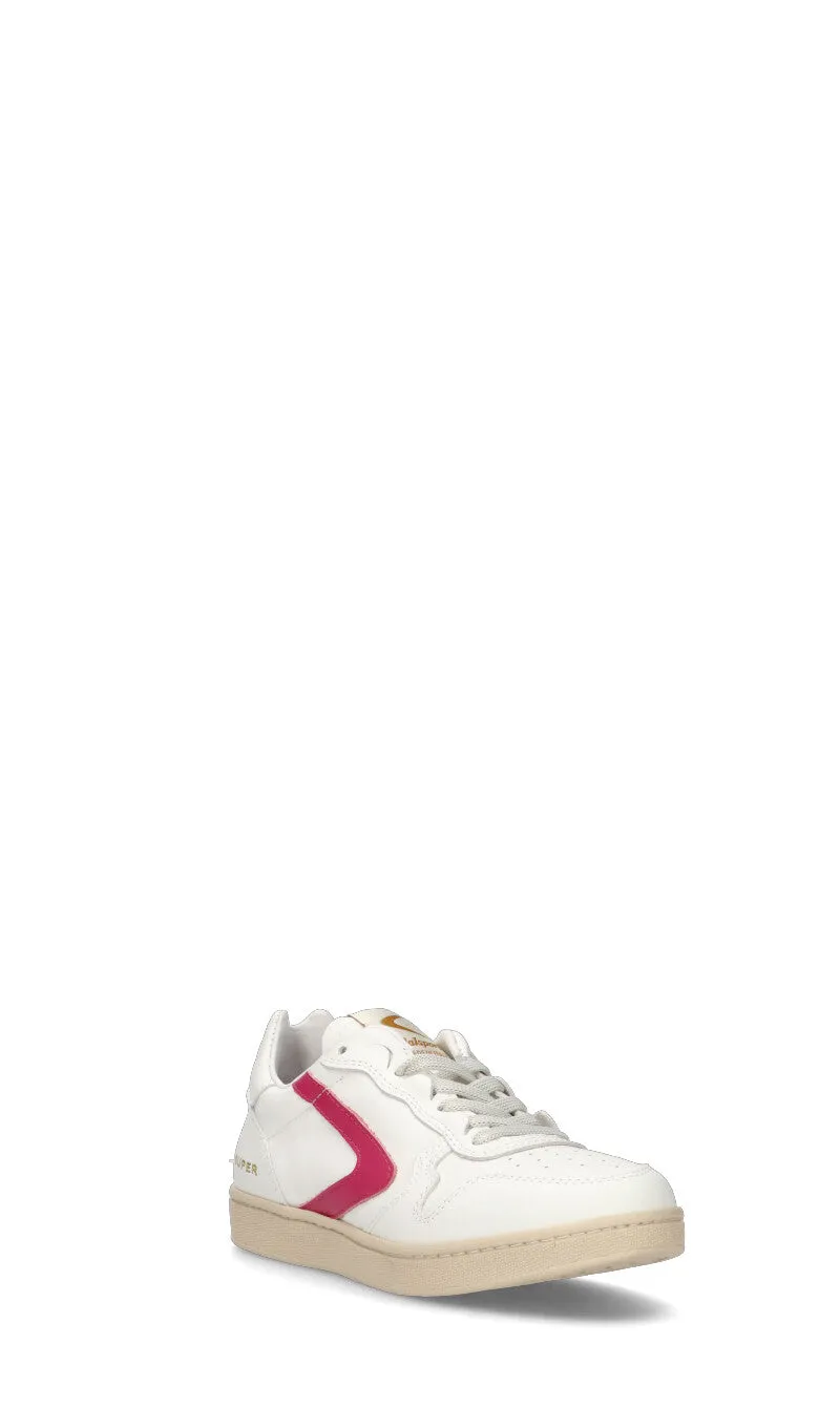 VALSPORT SUPER Sneaker donna bianca/fucsia in pelle