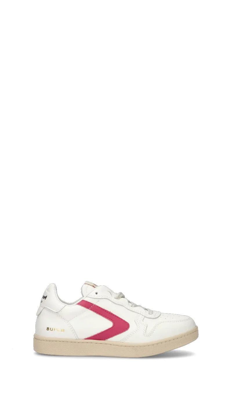 VALSPORT SUPER Sneaker donna bianca/fucsia in pelle