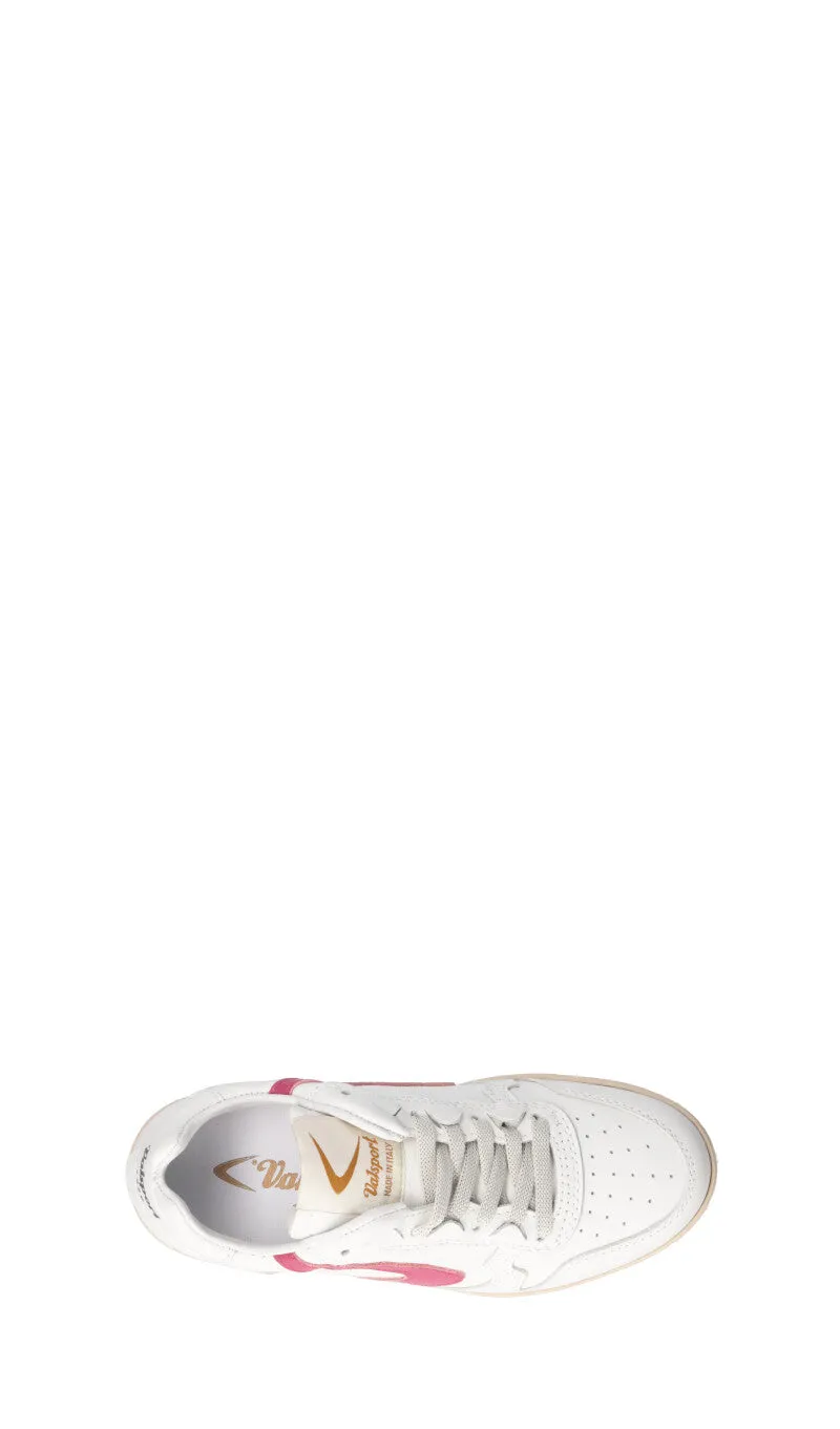 VALSPORT SUPER Sneaker donna bianca/fucsia in pelle