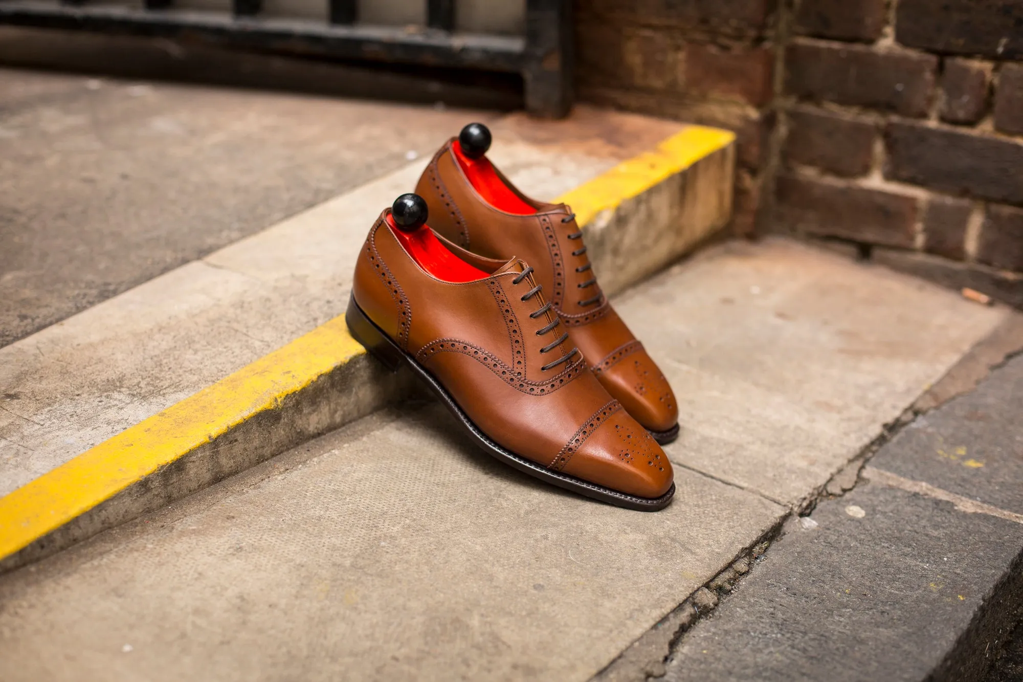 Windermere - MTO - Caramel Calf - MGF Last - Single Leather Sole