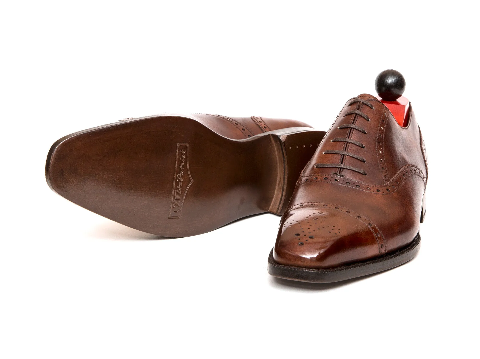 Windermere - MTO - Walnut Museum - MGF Last - Single Leather Sole