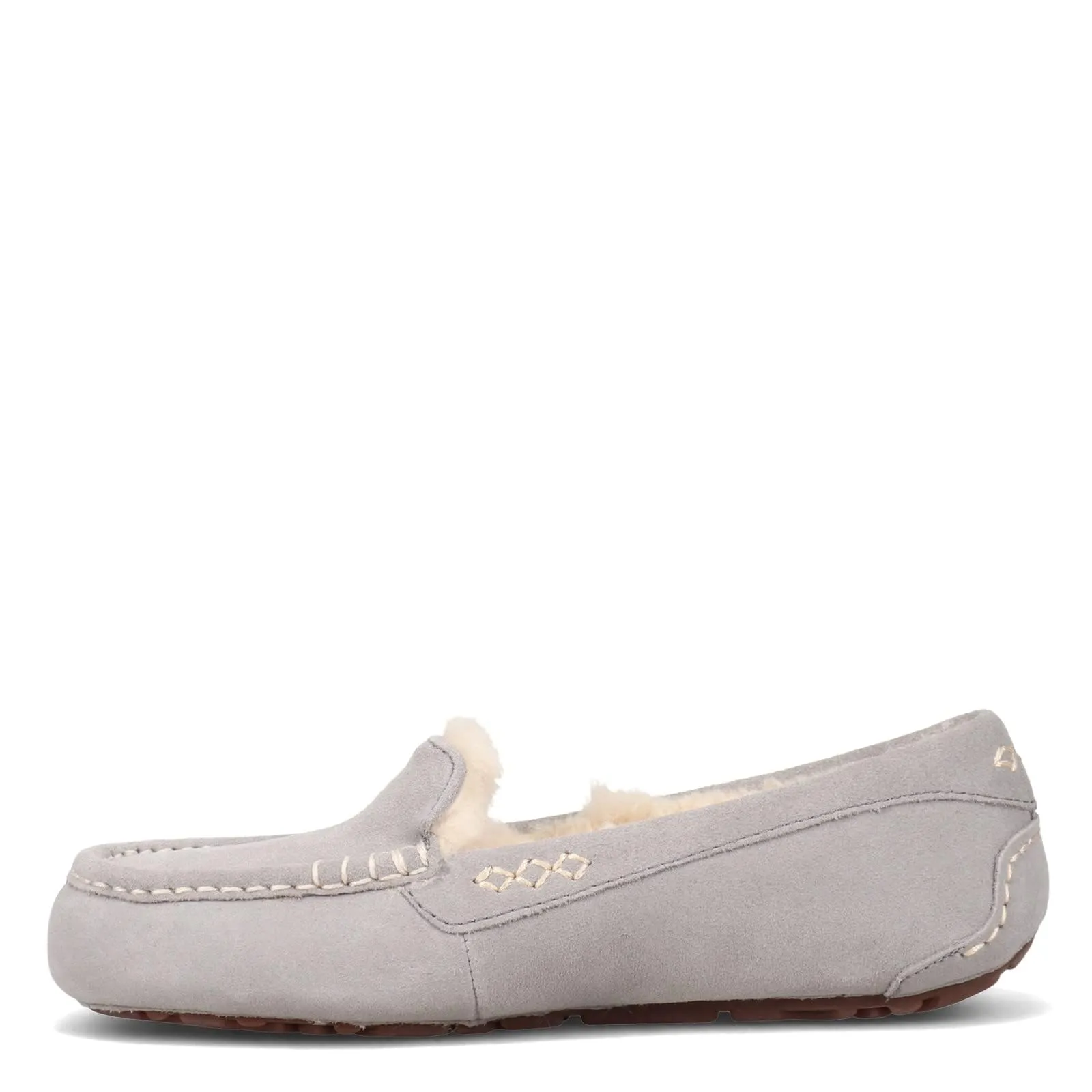 Women's Shoes UGG ANSLEY Indoor/Outdoor Moccasin Slippers 1106878 LIGHT GREY