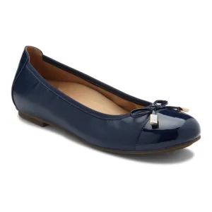 Womens Vionic Minna Ballet Flat Navy