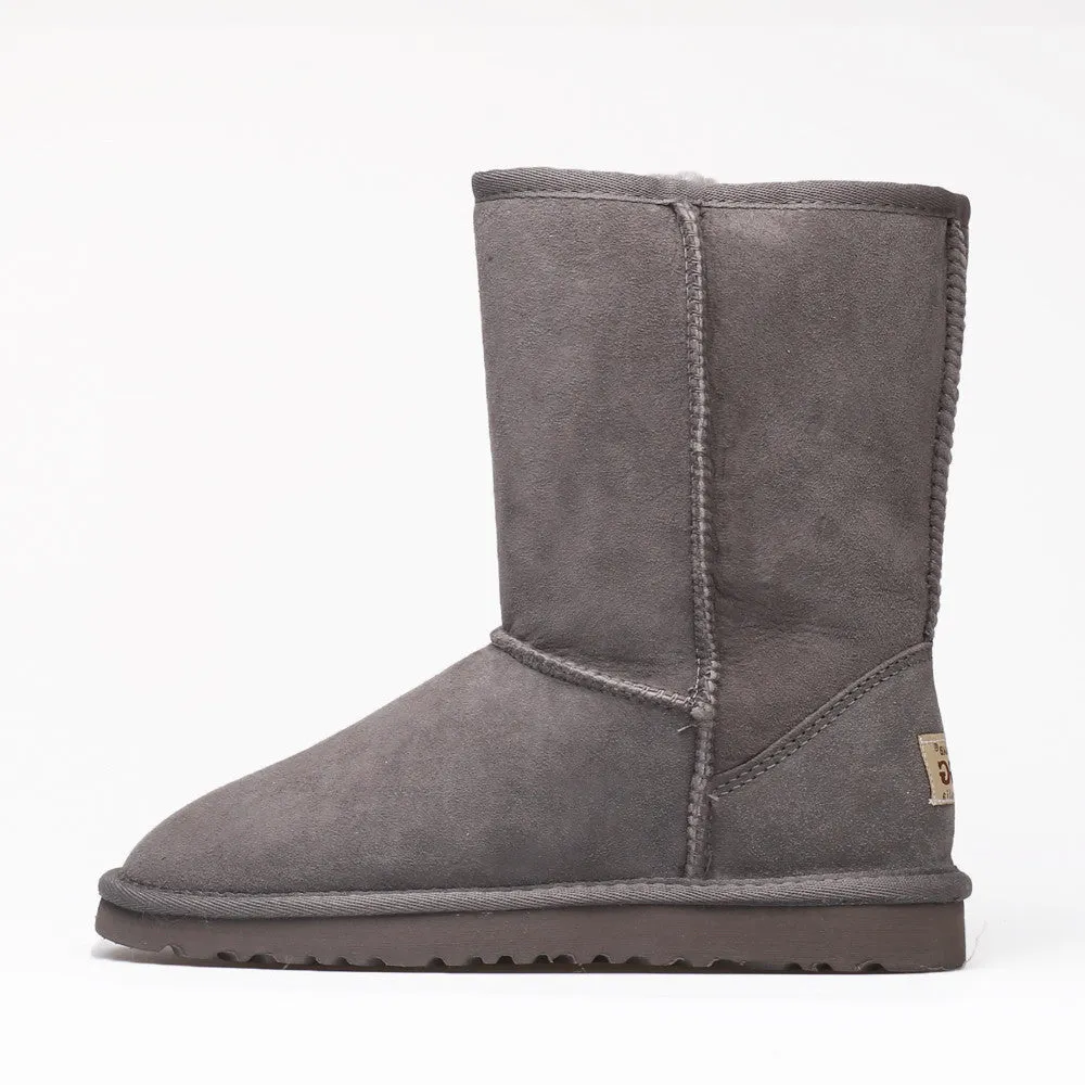 Zuri Classic Medium Ugg Boot - Dark Grey